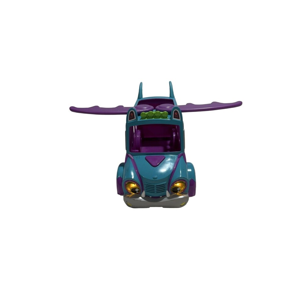 Super Monsters Vampirina Hauntley's Toy Bus Van Vehicle Light-Up Working